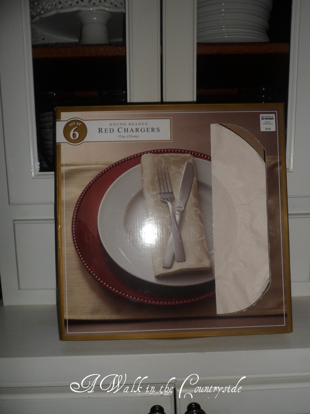 A Walk in the Countryside Custom Plate Chargers