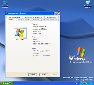 serial para windows xp sp2 64 bits