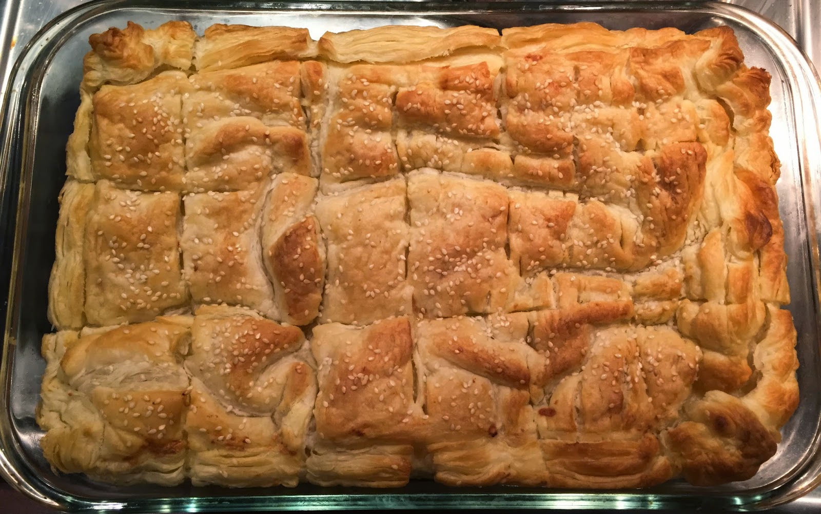 Gold ☥ White Life Greek Traditional Feta cheese Pie recipe