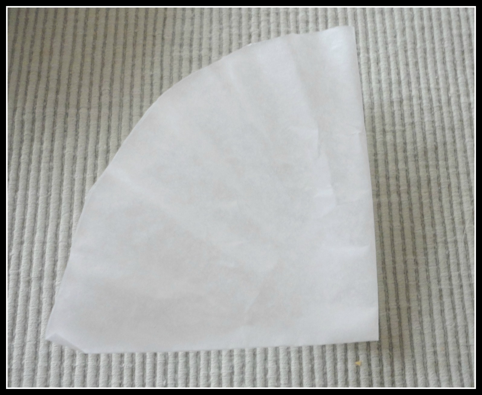 Make flowers out of coffee filters!