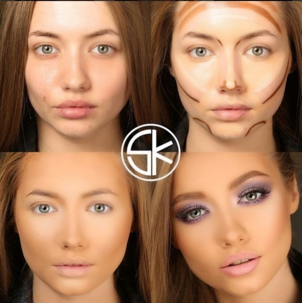 Contouring Tutorial For Pale Skin B & G Fashion