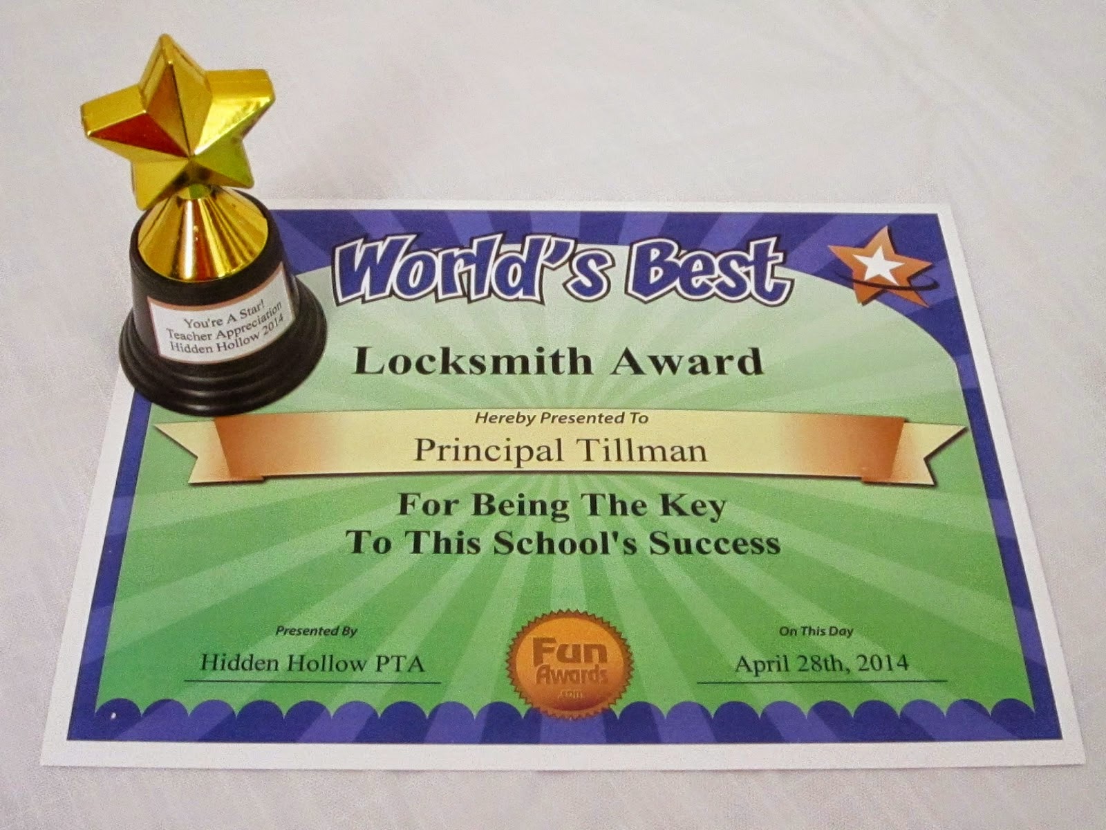 funny award titles for employees