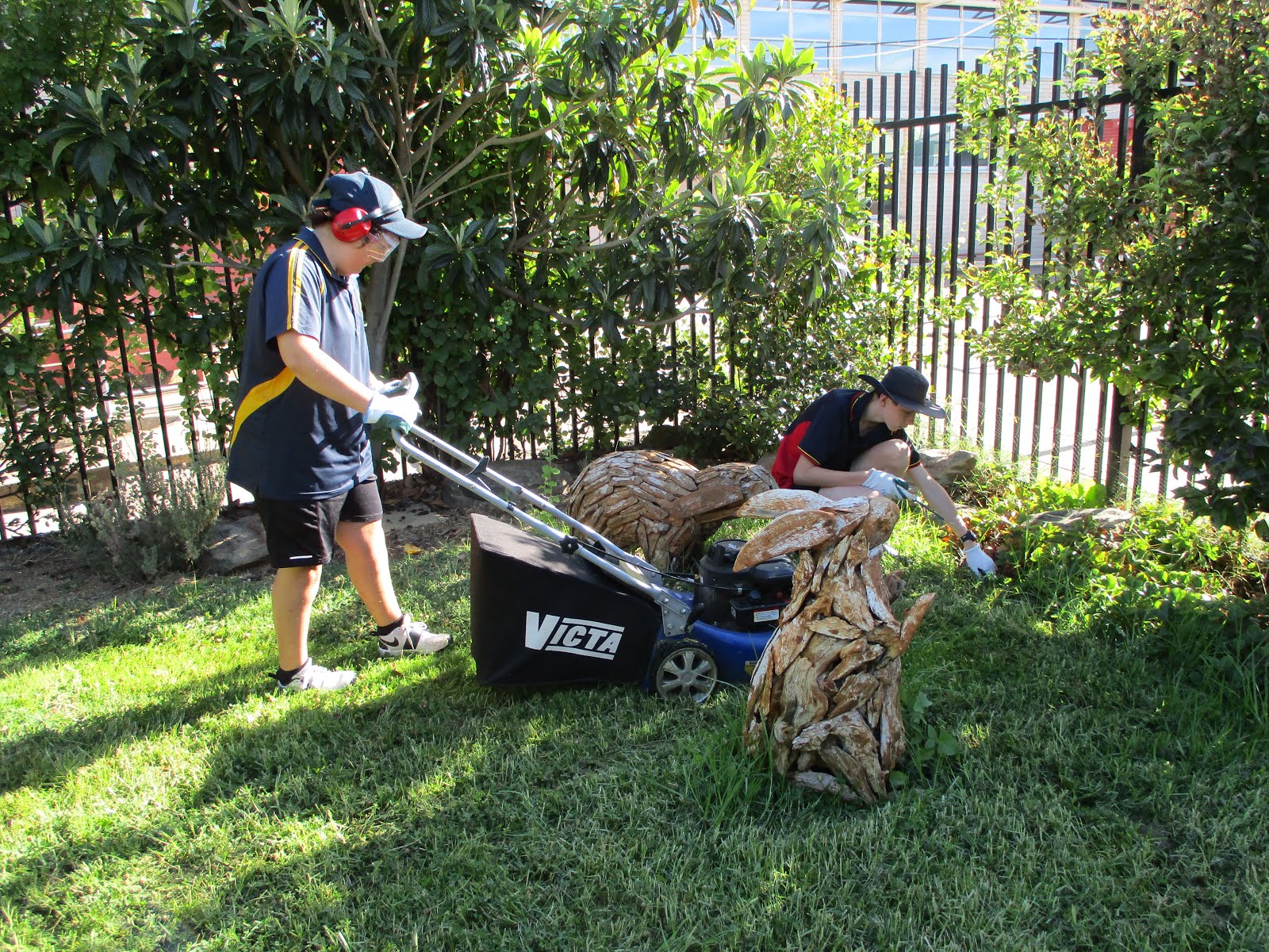 Gardening is hard work!