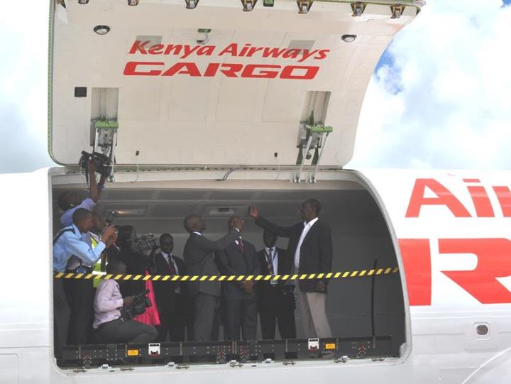 The African Aviation Tribune • KENYA (Pics) Kenya Airways Cargo's