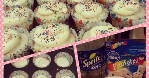 Life as a Wife Skinny Funfetti Cupcakes