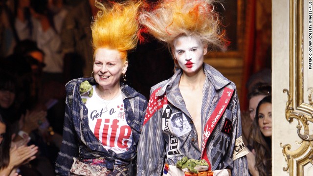 Wig Postiche Fashion Designers Inspired By The 80 S Punk Hairstyles