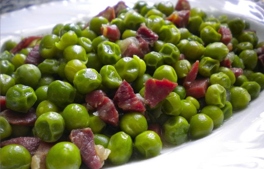 Guisantes Con Jamón
