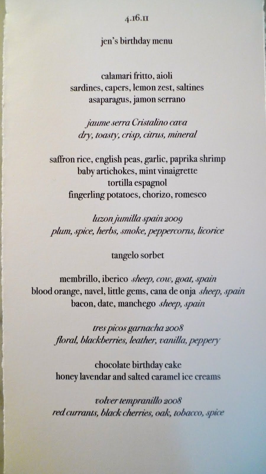 Spanish Tapas Party – Annie Campbell