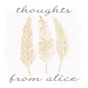 Thoughts from Alice