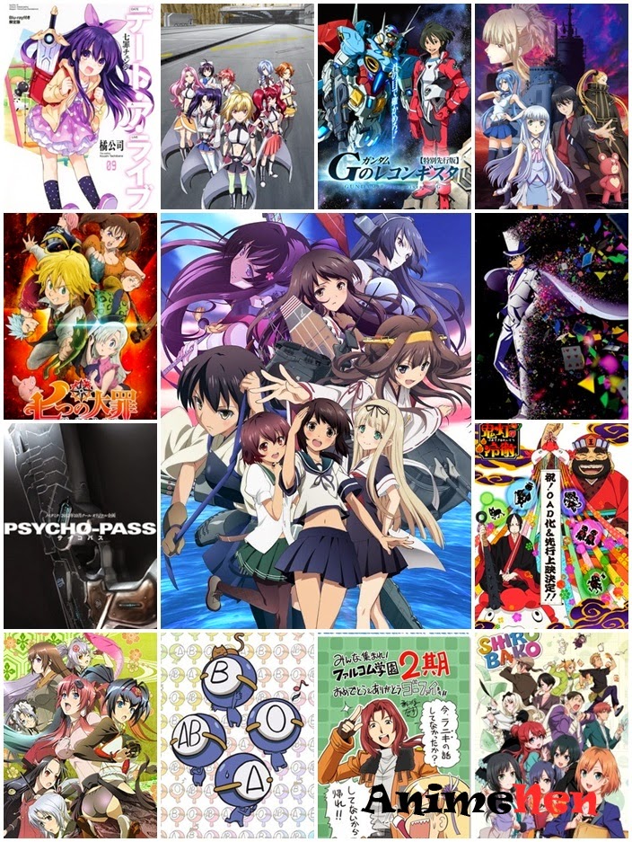 Anime Of 2014 Winter