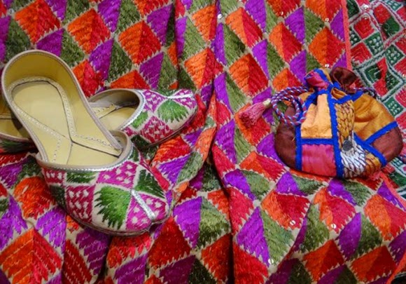 1469 Blog How To Wear A Phulkari