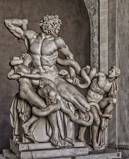 Laoconte y sus hijos, Museo del Vaticano