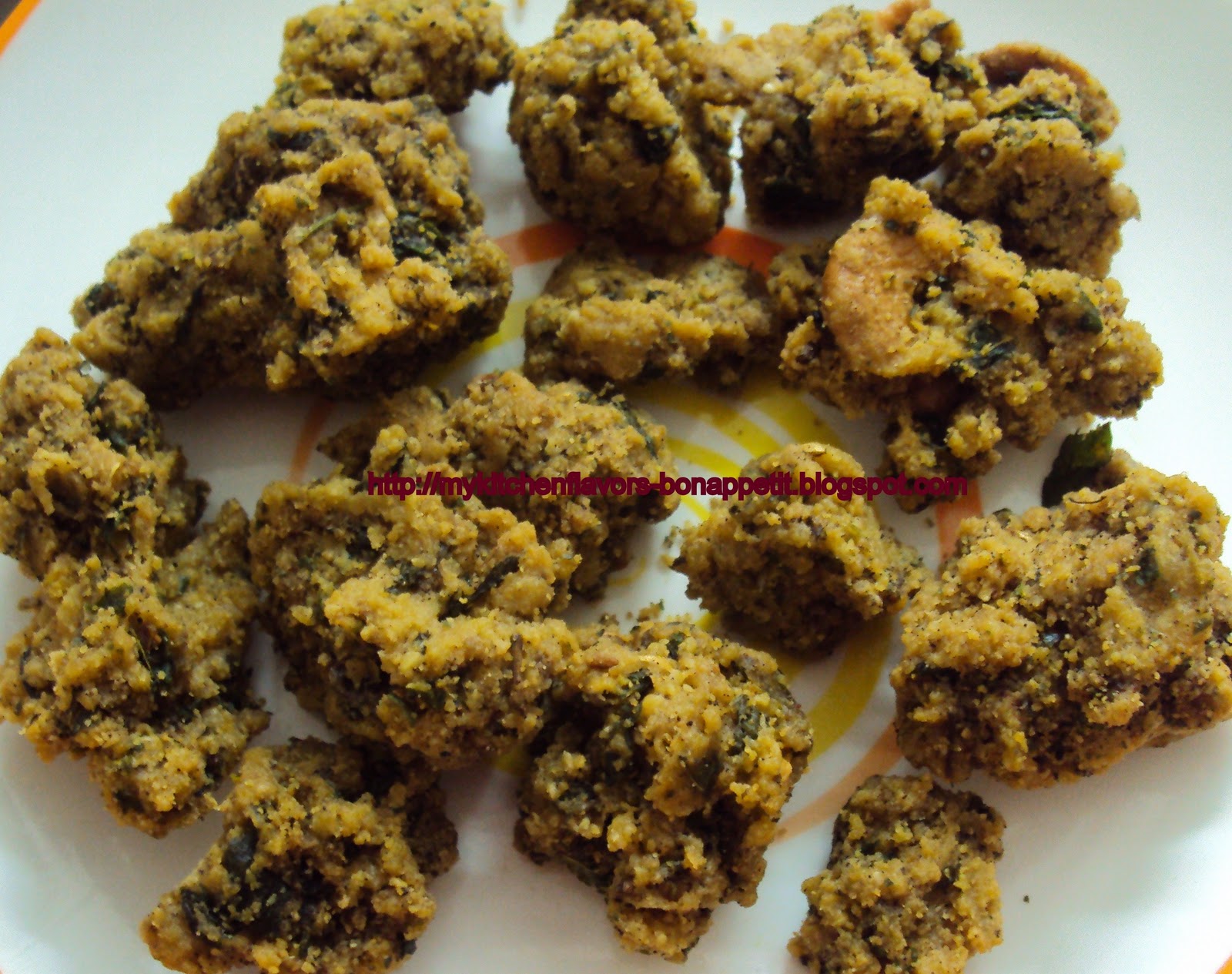 My Kitchen Flavors Bon Appetit! Spinach Pakora (a MicroWave Recipe)