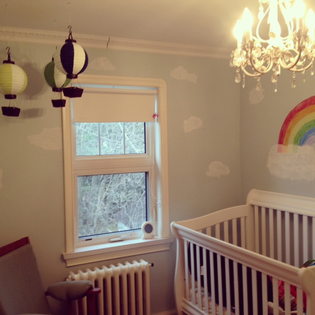 Live, Love, Laugh and RENOVATE! Up Up in The Sky Nursery Part 2