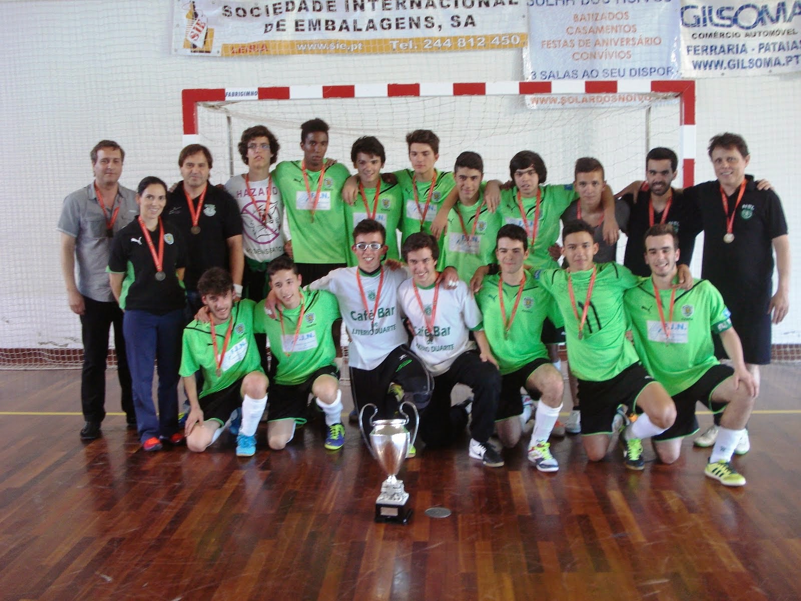 VENCEDORES TAÇA DISTRITAL DE JUNIORES 2013/14