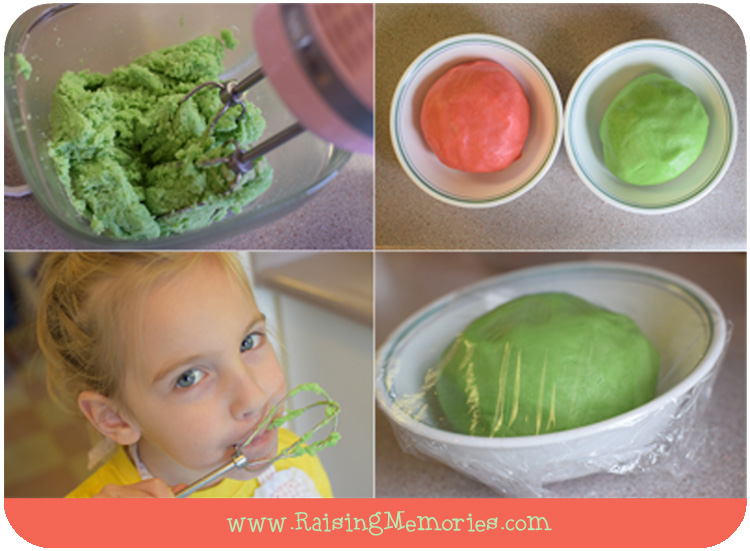 How to make Play Doh Cookies Tutorial by www.RaisingMemories.com