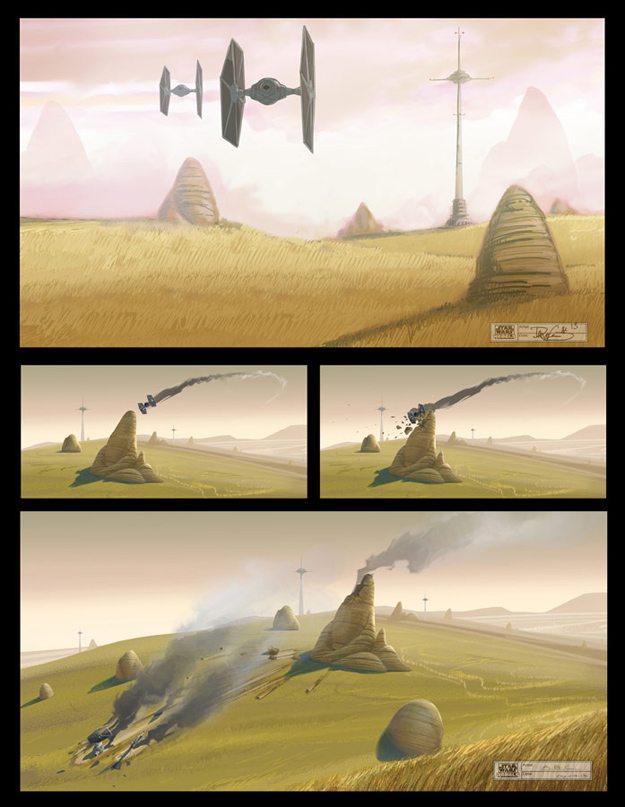 Star Wars Rebels: logo, concept art y detalles Star Wars Rebels: logo, concept art y detalles