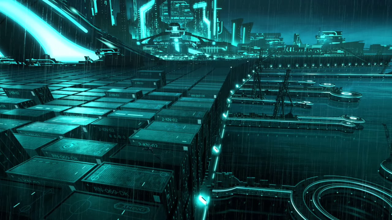 The Art of Tron Uprising (Part 4 of 4) Landscapes