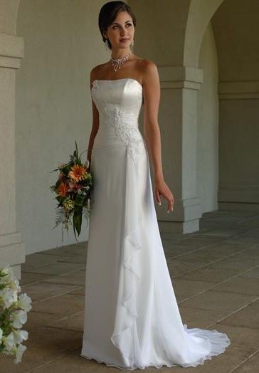 simple strapless wedding dress simple strapless wedding dress