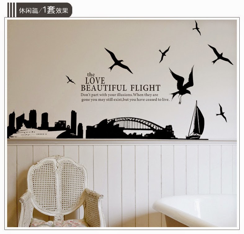 seputar wall sticker ( stiker/ gambar dinding ) ~ share n learning