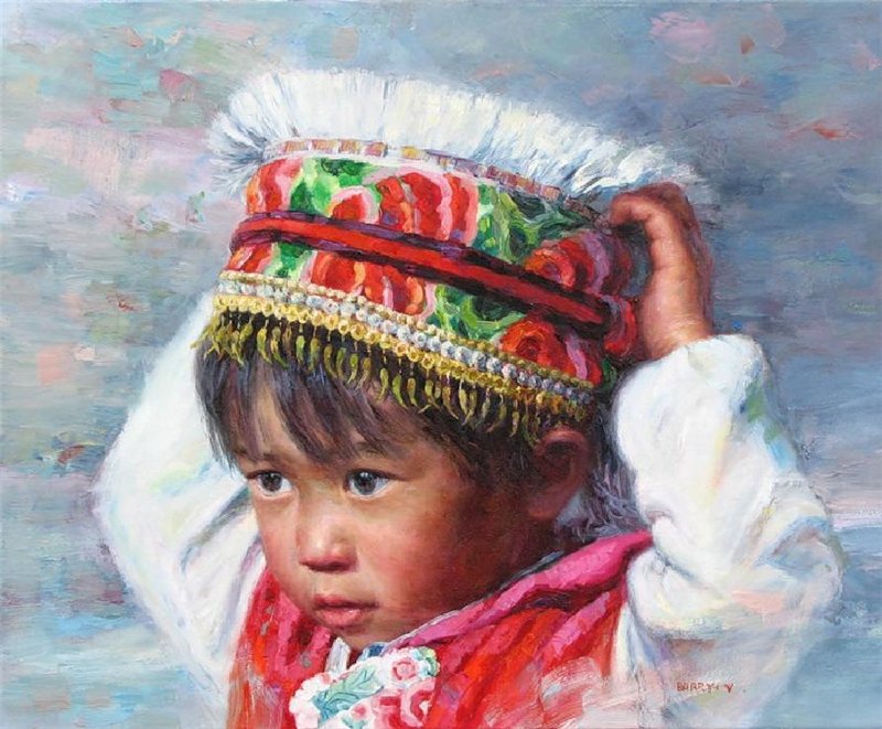 Barry Yang | pintor retrato Chino Barry Yang | pintor retrato Chino