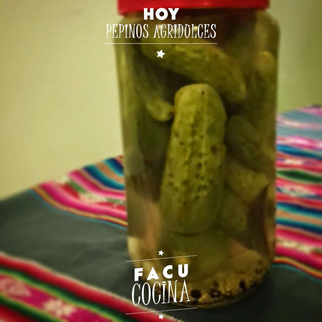 Pepinos agridulces Pepinos agridulces