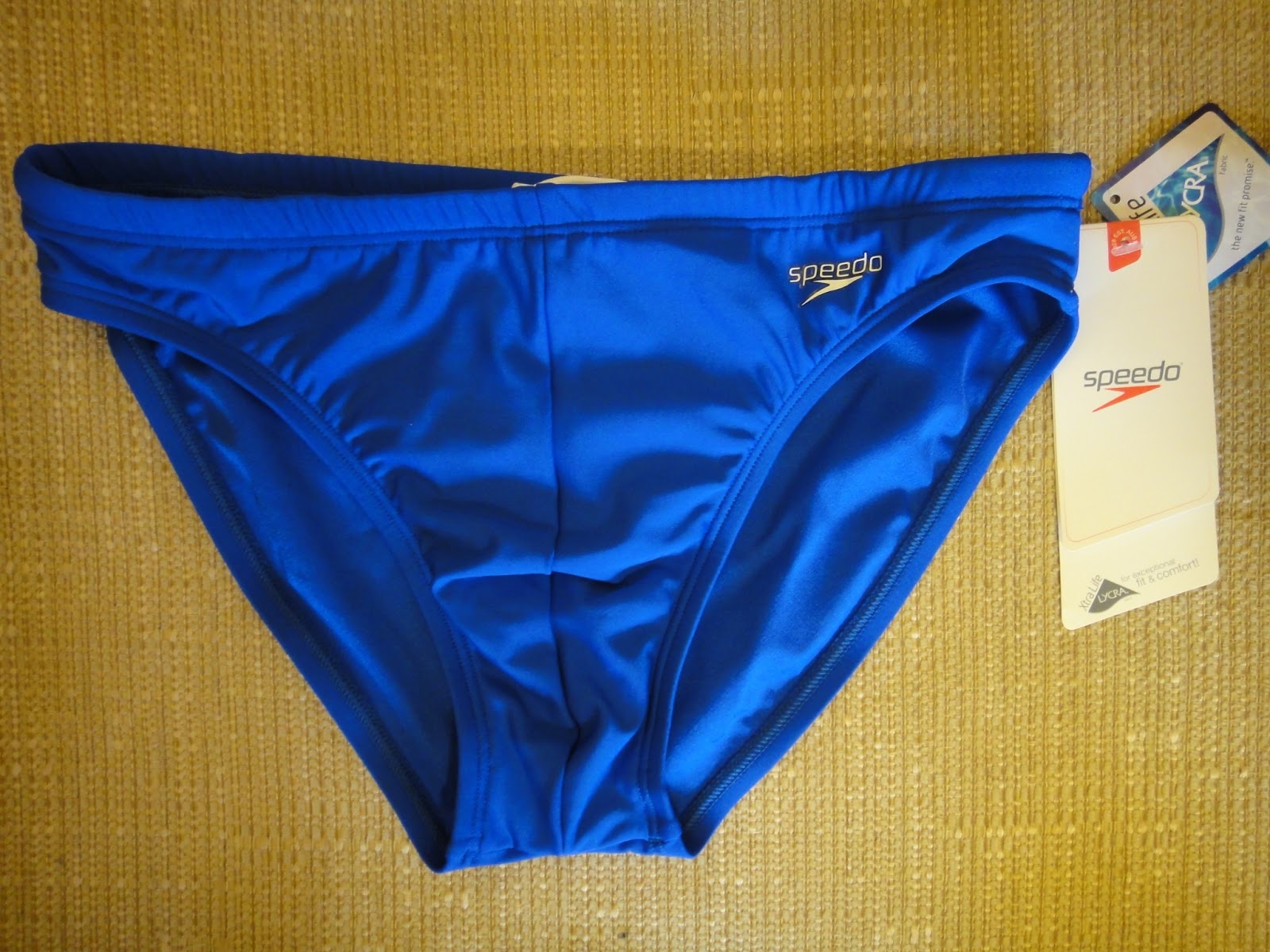 Briefs Club รีวิว Review Speedo Solar 1" Swim Brief Sapphire