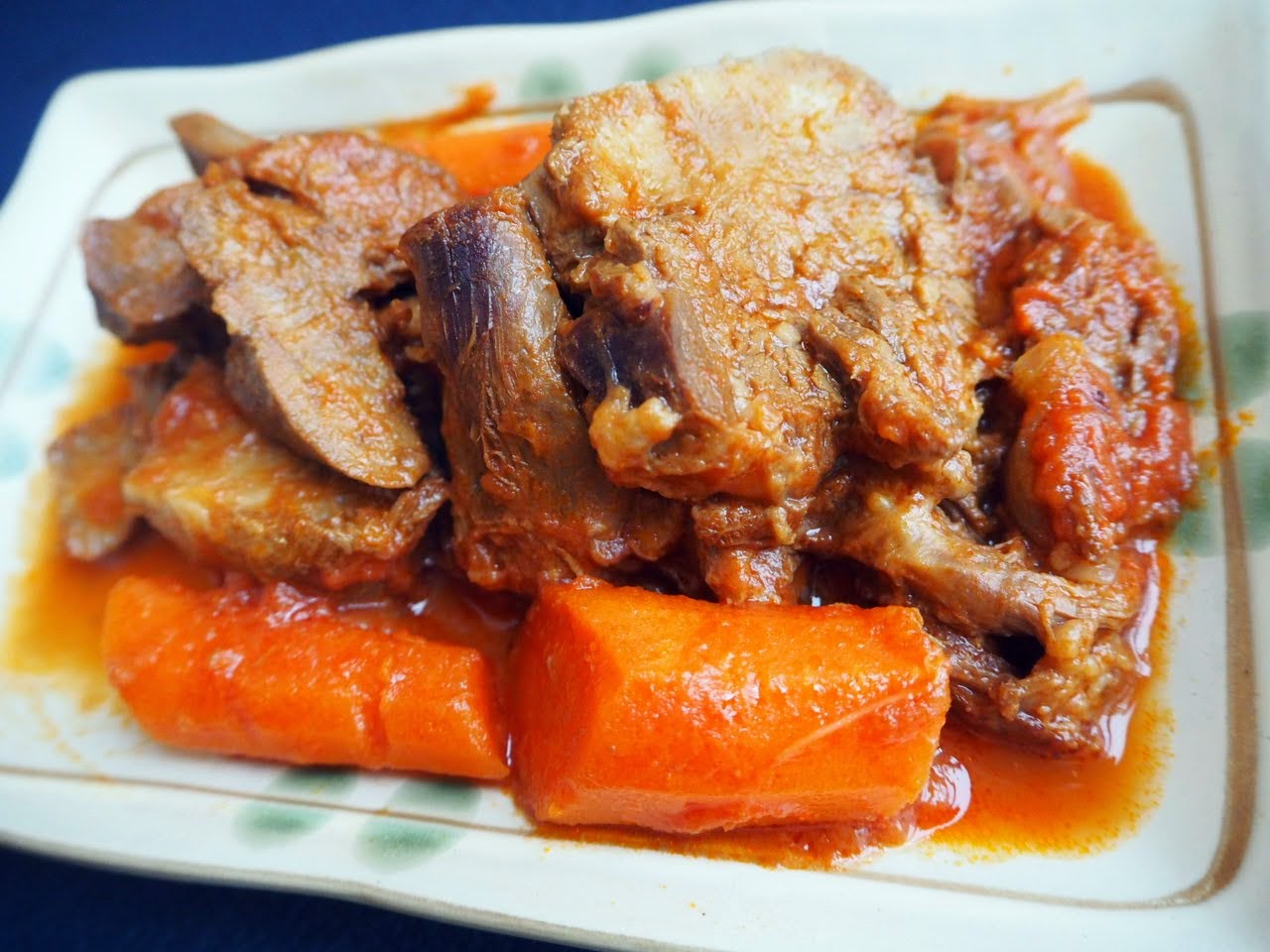 OL醉愛廚房 鮮茄炆牛脷 Braised Ox Tongue