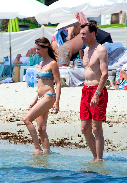 Prince Joachim and Princess Marie on holiday in Saint Tropez