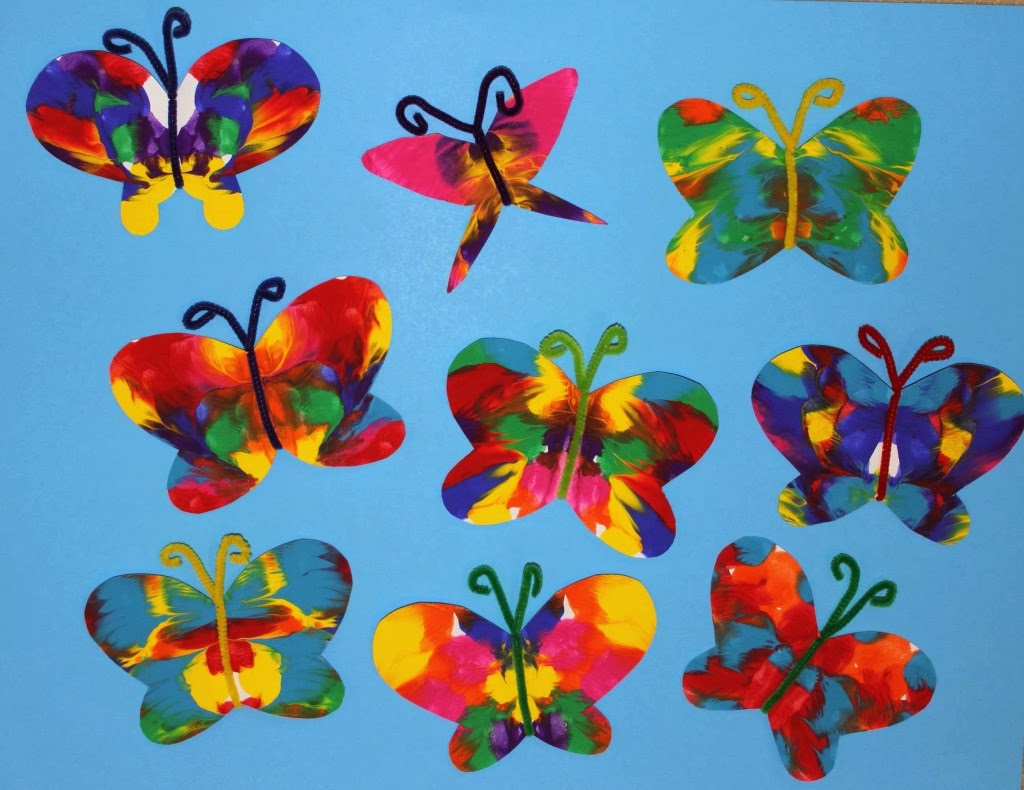 Arte Surpresa: Caixa Surpresa Brinquedos Ópticos - Minha borboleta