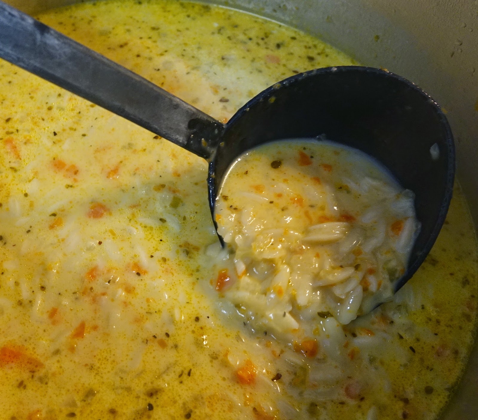 Soups Creamy Lemon Orzo Soup