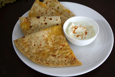 Aloo Cheese Stuffed Paratha Aloo Cheese Stuffed Paratha