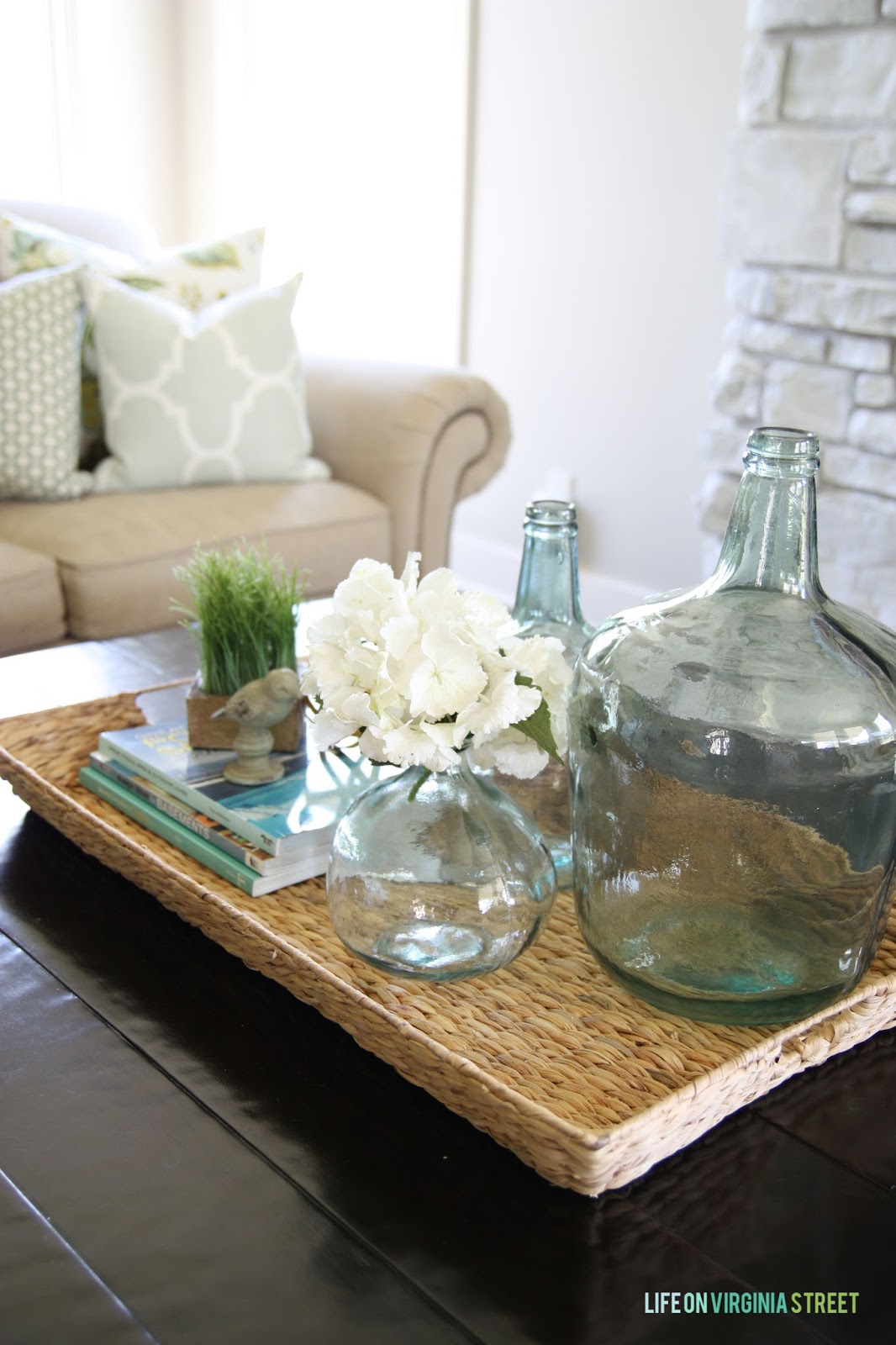 summer home tour life on virginia street christmas coffee basket