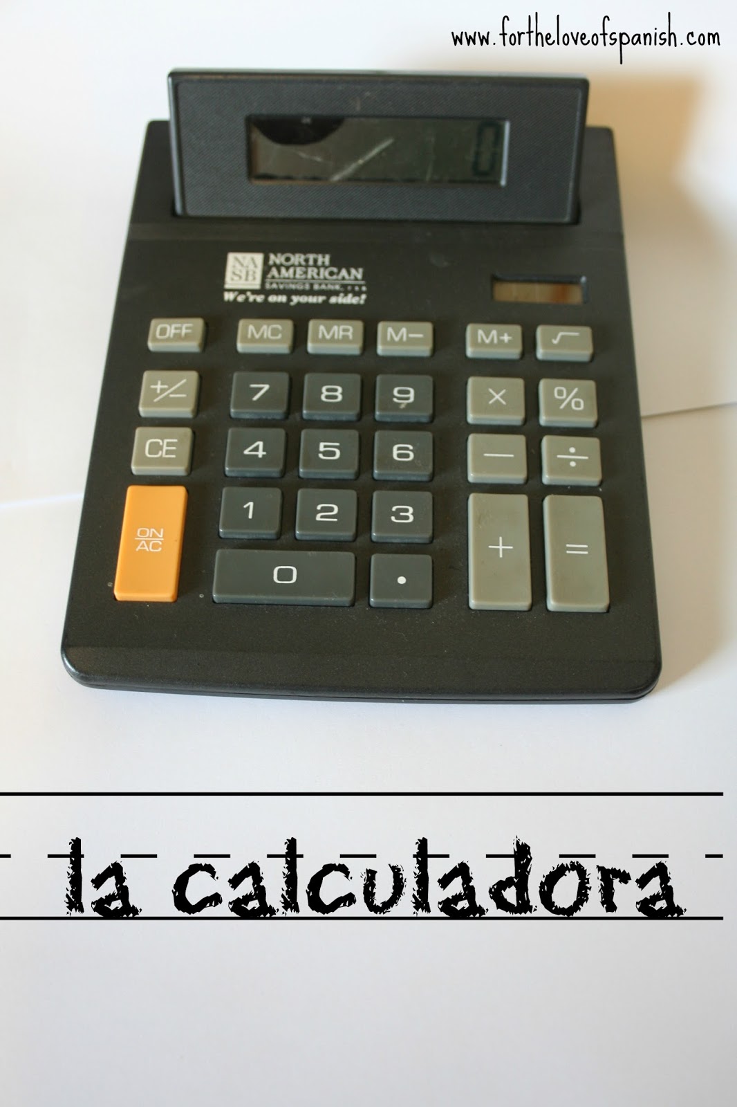 For the Love of Spanish Back to School en Español // School Supply