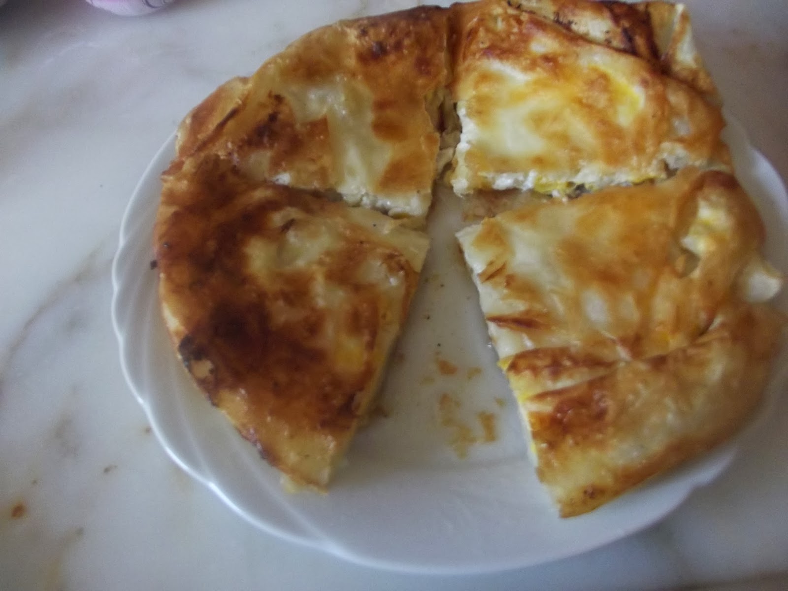 yufka ekmekli yumurta