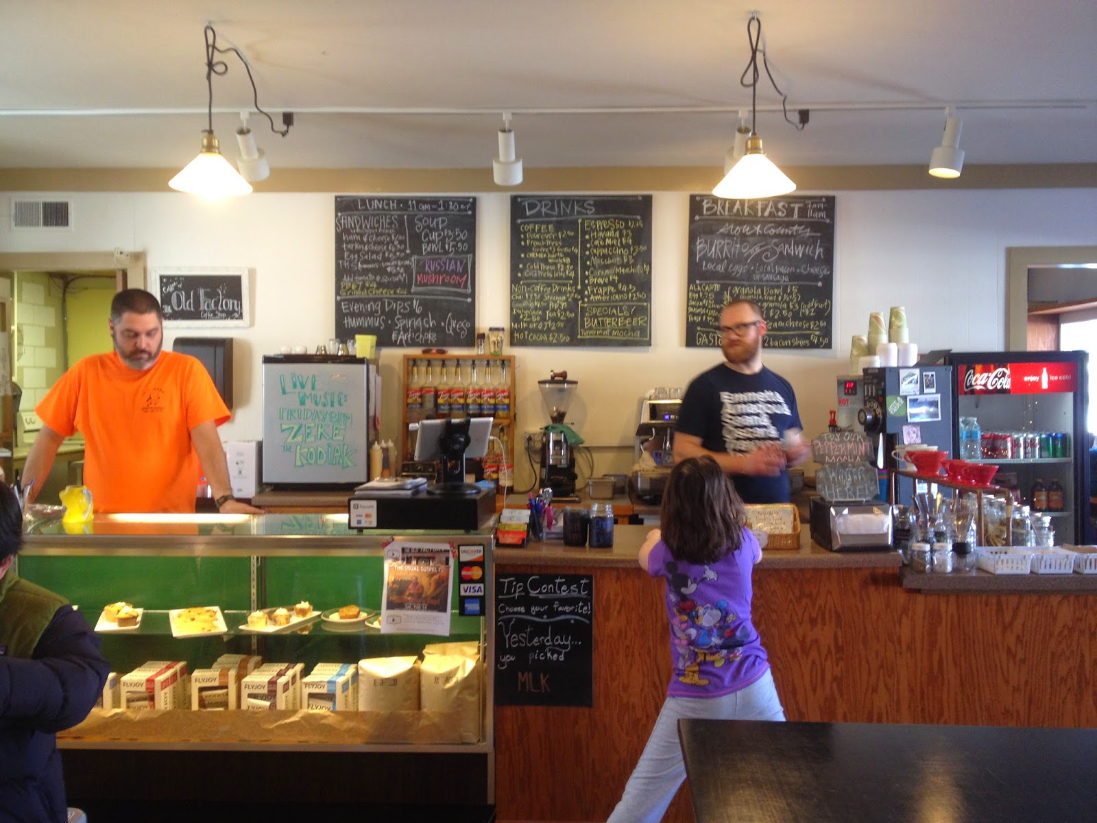 Toews Adventure The Old Factory Coffee Shop Orange City, IA