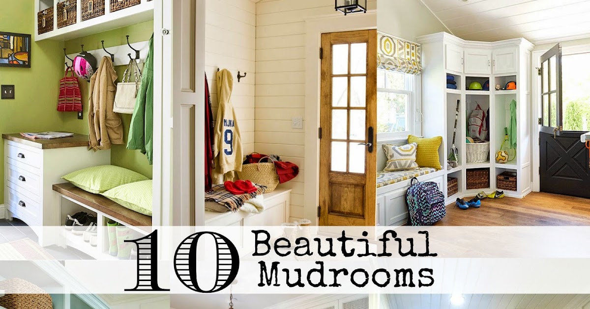 {Friday Favorites} 10 Beautiful Mudrooms Little House of Four