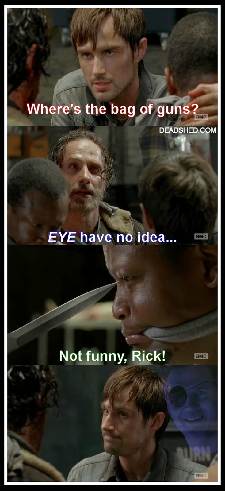 Deadshed Productions Tastes Like Chicken Edition The Walking Dead 5x01 Memes