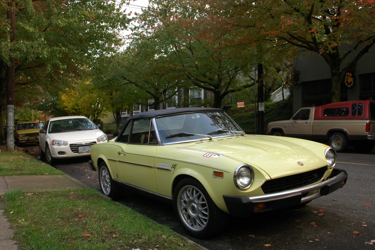 Old Parked Cars 1976 Fiat Spider Revisited