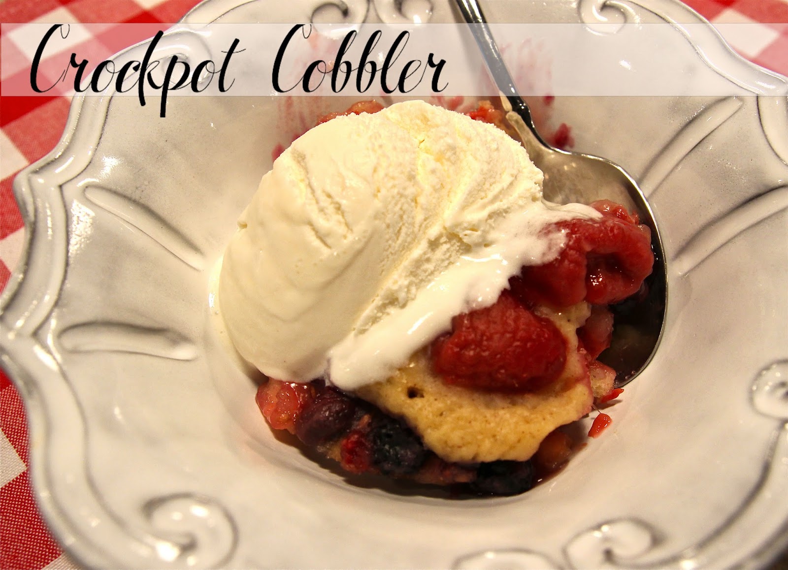 Miss Dixie Crockpot Cobbler