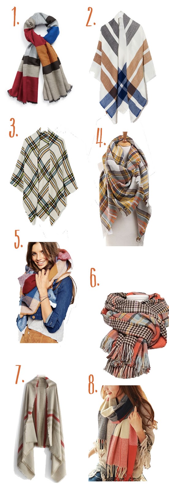 My LuxeFinds Style Guide Must Have Blanket Scarves For Fall