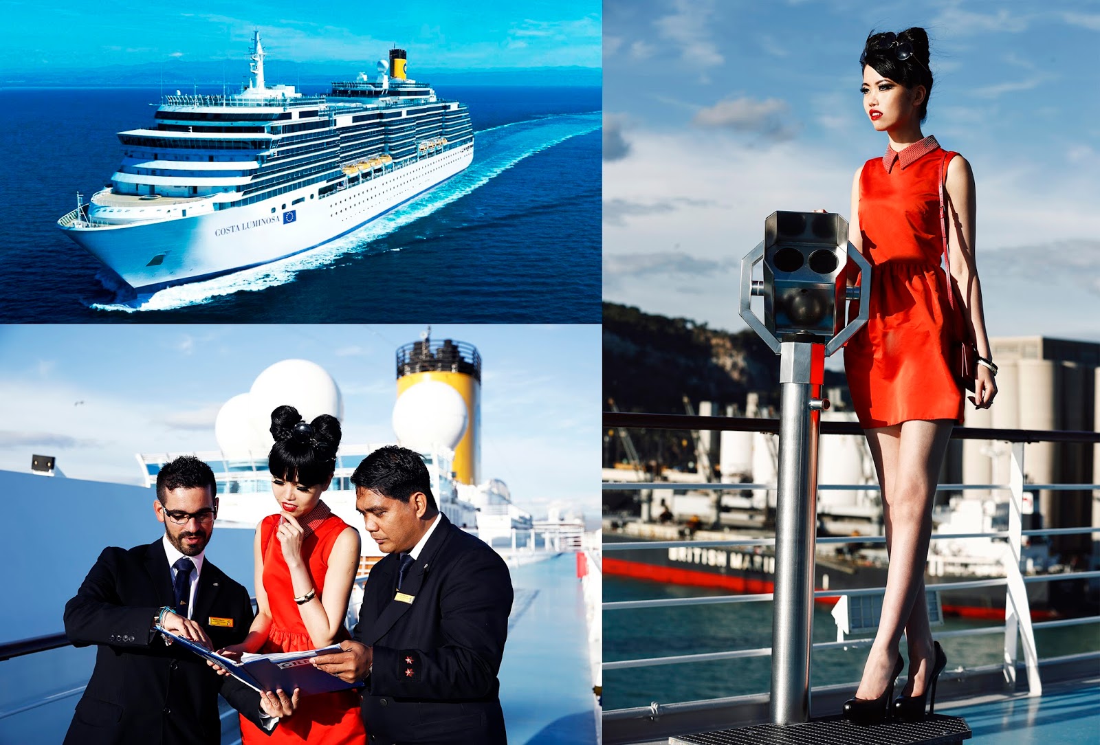 Jma Jessica Minh Anh To Transform Costa Luminosa Cruise Ship Into The World S Newest Catwalk In Sydney