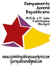 14 - 17 julio Campamento Juvenil Republicano y Antifascista