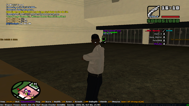 GTA San Andreas Samp Aimbot Hack Cleo Mod 