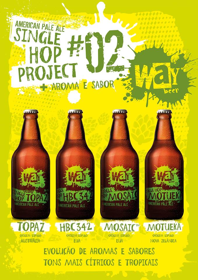 All Beers Cervejaria Way Beer lança kit Single Hop 2