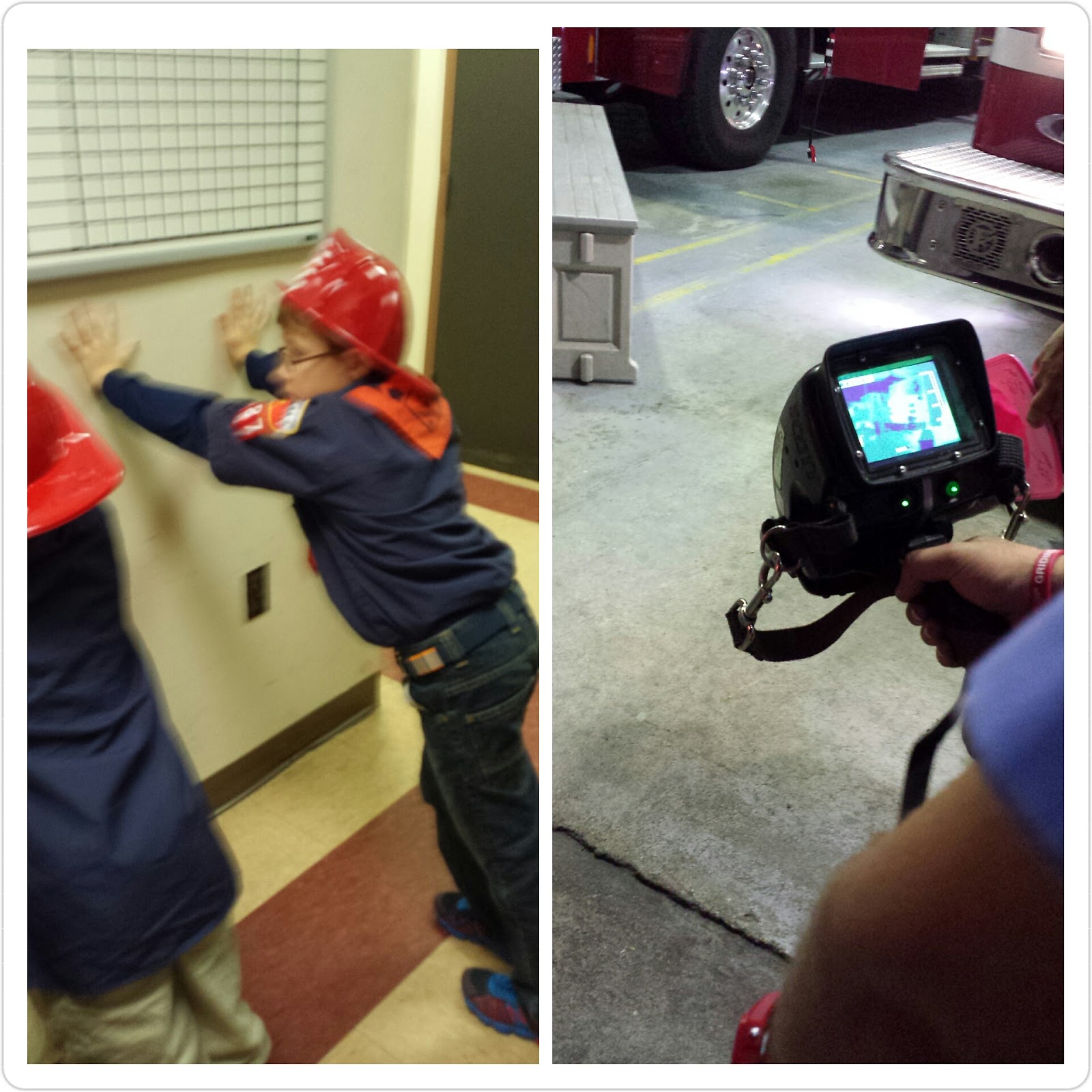 Cub Scouts starting with Tigers 2015 Scouts visit to the Fire