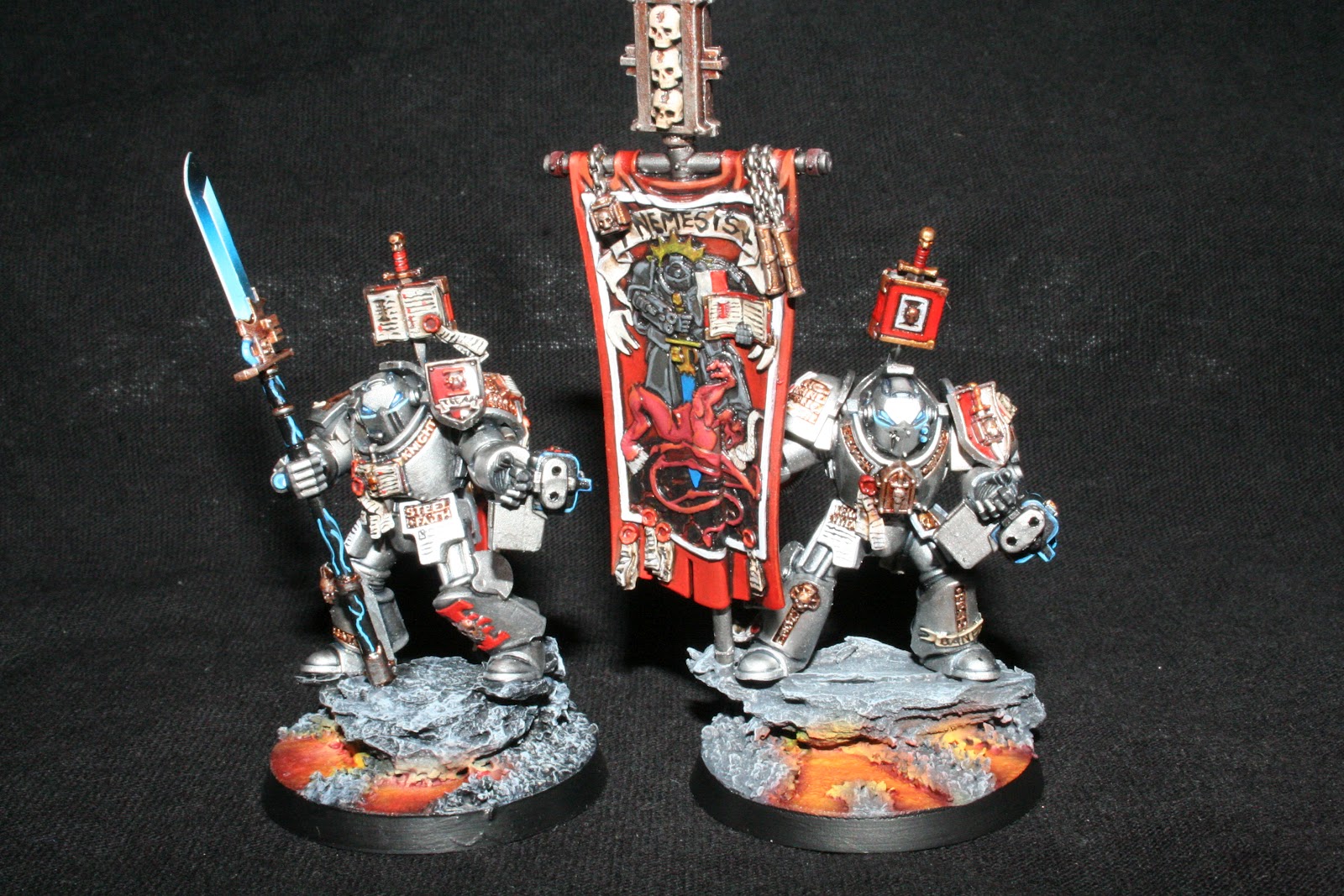 Some finished Grey Knights :D.