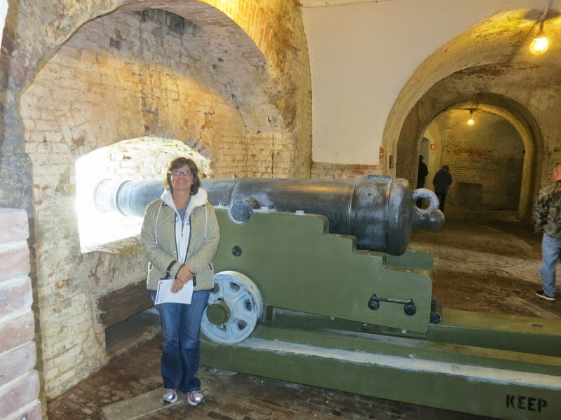 Mary at Fort Pickens