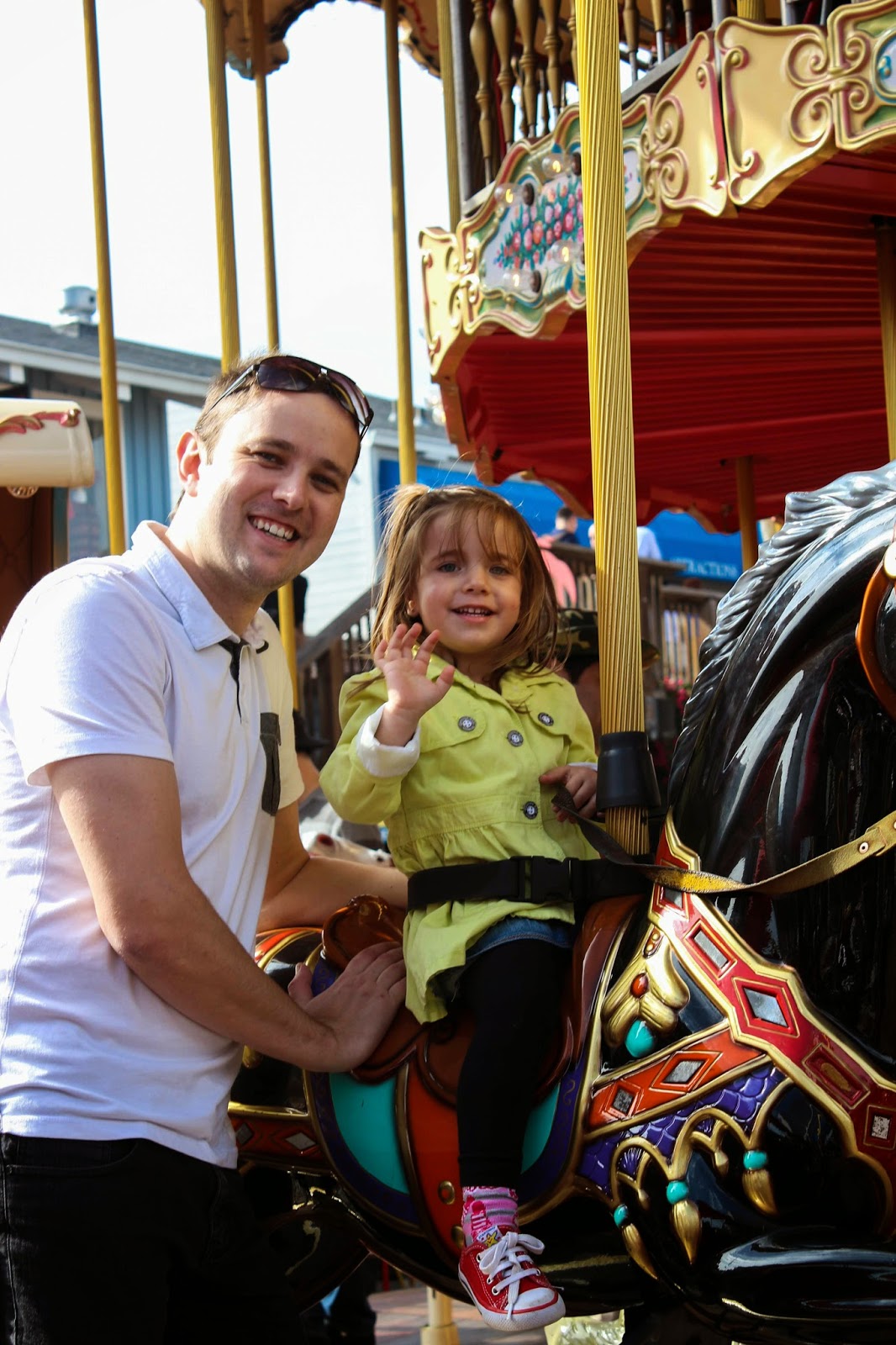 Carousel at Pier 39 - Fisherman's Wharf Carousel at Pier 39 - Fisherman's Wharf