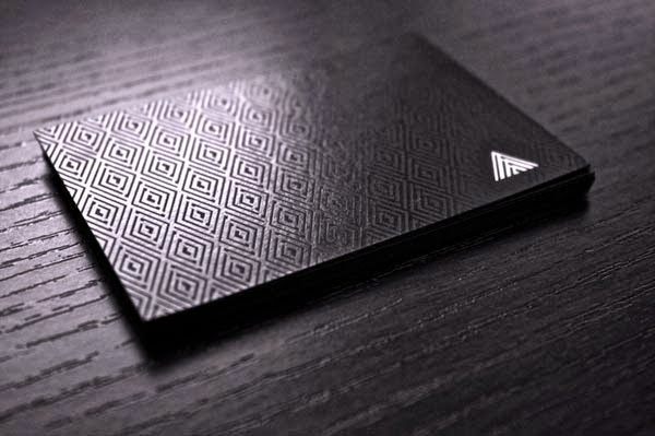 luxury business card